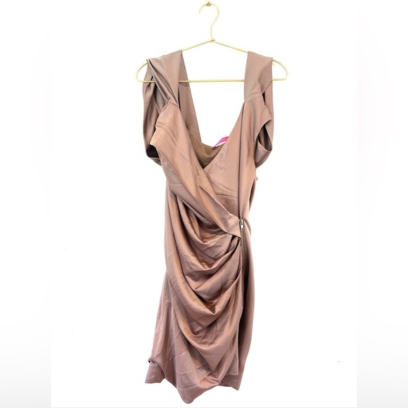 Narcisa Lang Long Sleeve Mini Dress Sz S - Picture 1 of 10